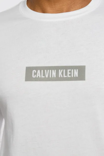 Longsleeve | Longline Fit Calvin Klein Performance άσπρο