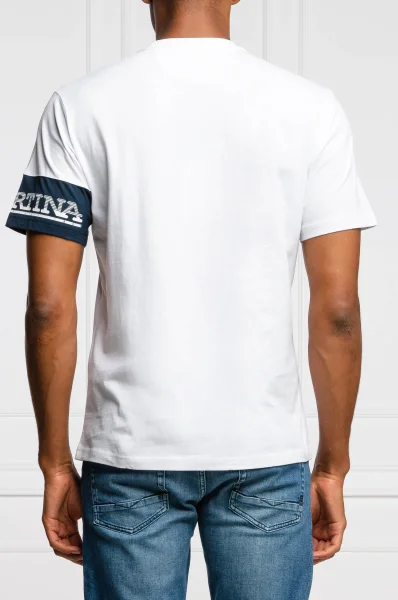t-shirt | comfort fit La Martina άσπρο
