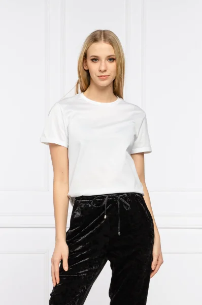 T-shirt C_Elinea | Regular Fit BOSS BLACK άσπρο