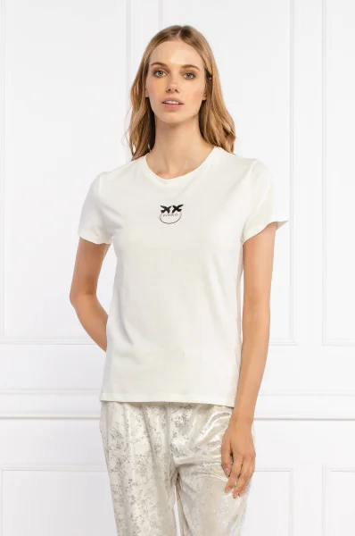 T-shirt BUSSOLOTTO | Regular Fit Pinko άσπρο