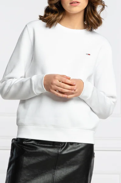 μπλούζα | regular fit Tommy Jeans άσπρο