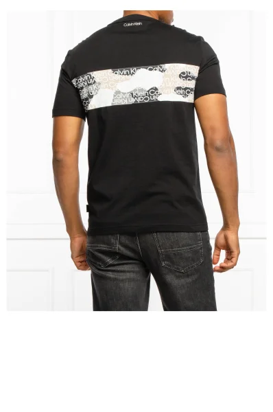 T-shirt | Regular Fit Calvin Klein μαύρο