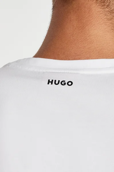 Tshirt 2 pack HUGO-V | Slim Fit HUGO άσπρο