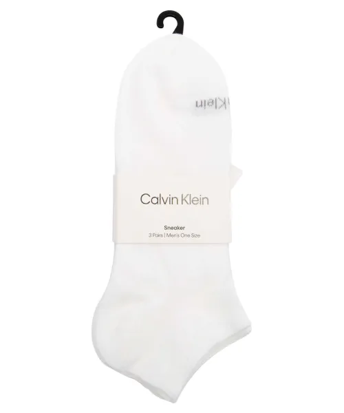 Κάλτσες/χαμηλές κάλτσες 3-pack Calvin Klein άσπρο