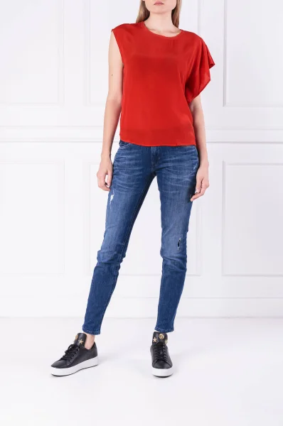 μπλούζα kaipara | regular fit Pepe Jeans London κόκκινο
