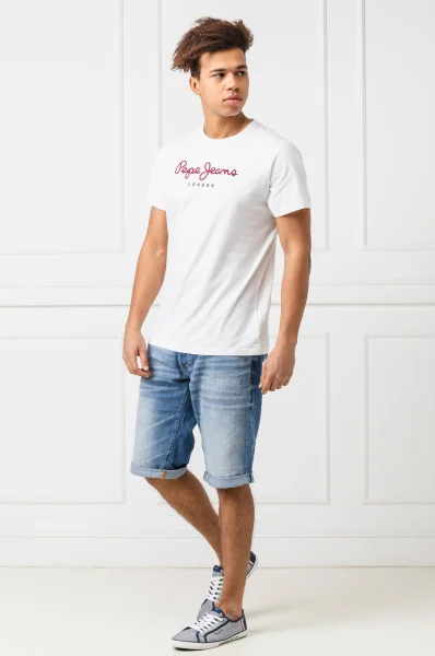 t-shirt eggo | regular fit Pepe Jeans London άσπρο