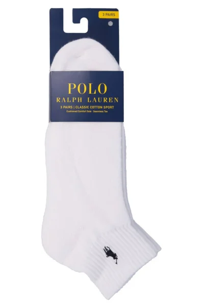 κάλτσες 3 pack POLO RALPH LAUREN άσπρο