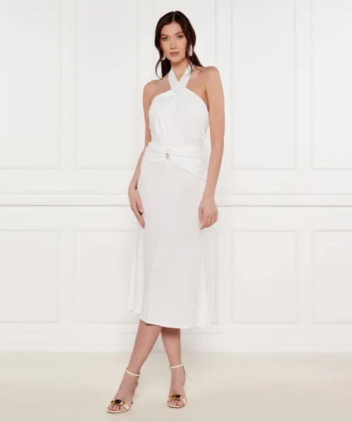 Φόρεμα Elisabetta Franchi άσπρο