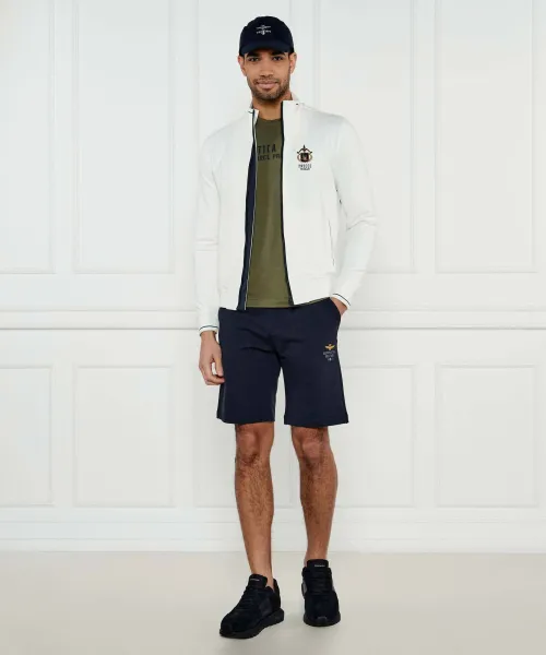 Μπλούζα | Regular Fit Aeronautica Militare άσπρο