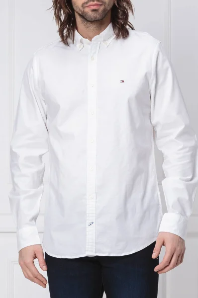 πουκάμισο core | slim fit | stretch Tommy Hilfiger άσπρο