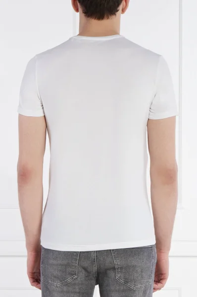 T-shirt CALEB HERO | Slim Fit | stretch Guess Underwear άσπρο