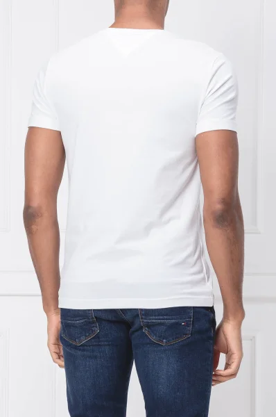 t-shirt core | slim fit | stretch Tommy Hilfiger άσπρο