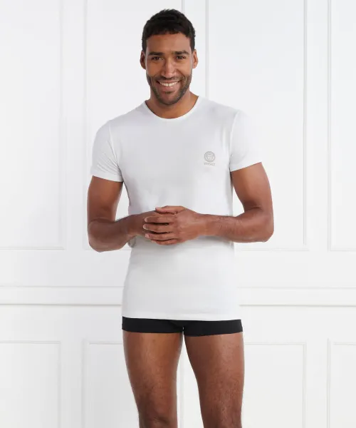 T-shirt | Regular Fit Versace άσπρο