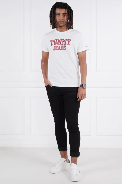 T-shirt | Regular Fit Tommy Jeans άσπρο