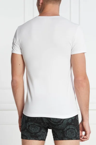T-shirt | Regular Fit | stretch Versace άσπρο