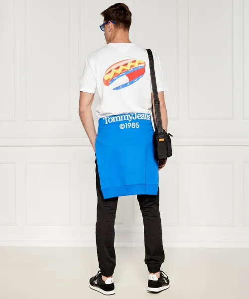 T-shirt FUN NOVELTY Tommy Jeans | άσπρο Regular Fit DM0DM18552