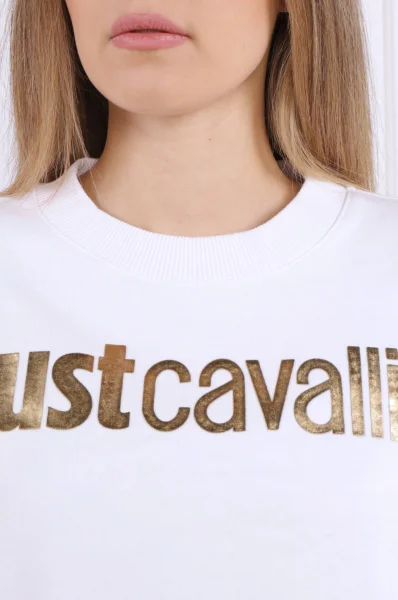 Μπλούζα | Regular Fit Just Cavalli άσπρο