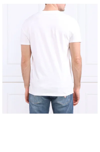 T-shirt WESTCOAST | Slim Fit GUESS άσπρο