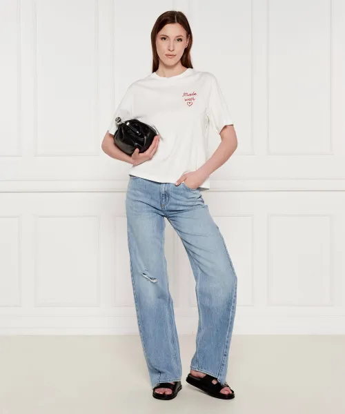T-shirt ACLINE Weekend MaxMara | άσπρο Relaxed fit 259760516