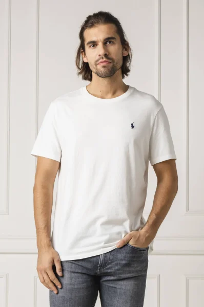 t-shirt | slim fit POLO RALPH LAUREN άσπρο