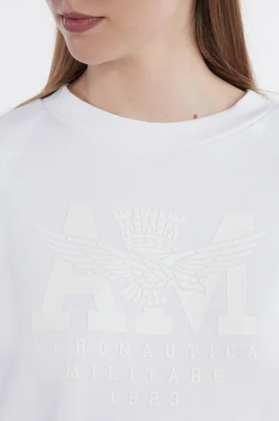 Μπλούζα militare | Regular Fit Aeronautica Militare άσπρο