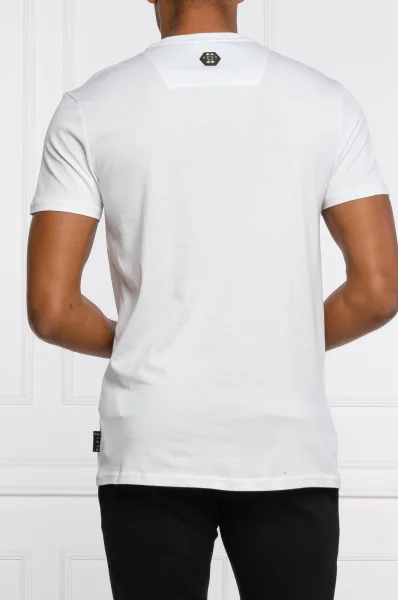 T-shirt Hexagon | Regular Fit Philipp Plein άσπρο