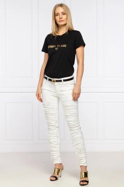 jeans Just Cavalli άσπρο