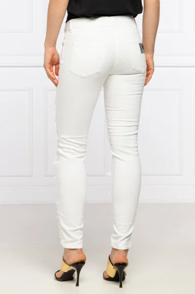 jeans Just Cavalli άσπρο