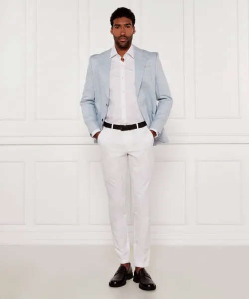 Πουκάμισο H-JOE-kent-C1-214 | Regular Fit | easy iron BOSS BLACK άσπρο