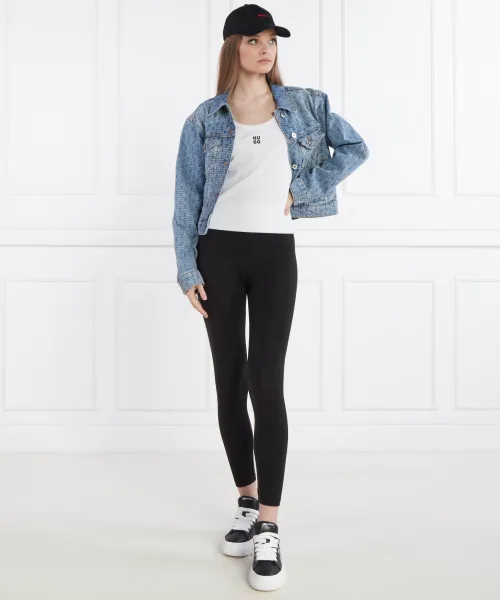 Top Datamia | Slim Fit HUGO άσπρο