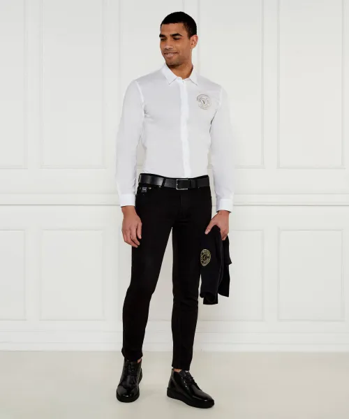 Πουκάμισο | Slim Fit Versace Jeans Couture άσπρο