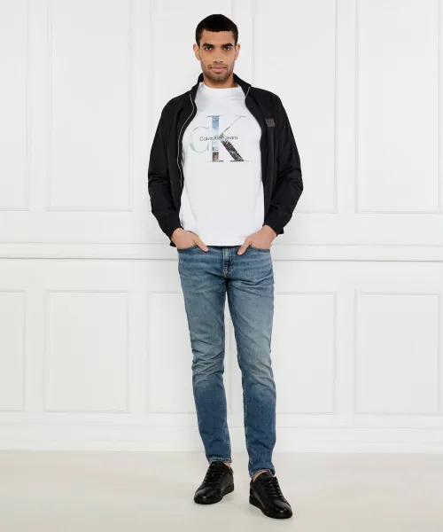T-shirt | Regular Fit Calvin Klein Jeans άσπρο