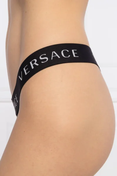 String Versace μαύρο