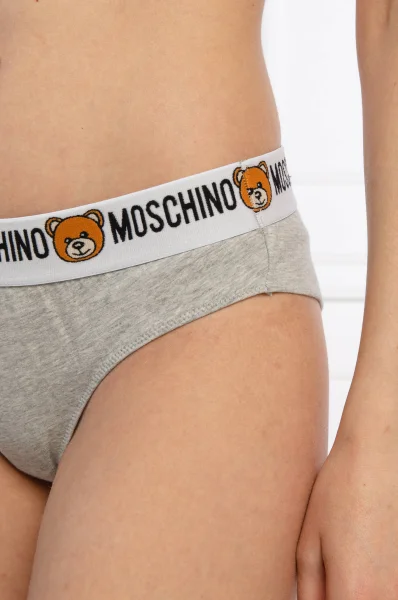 Slip Moschino Underwear γκρί