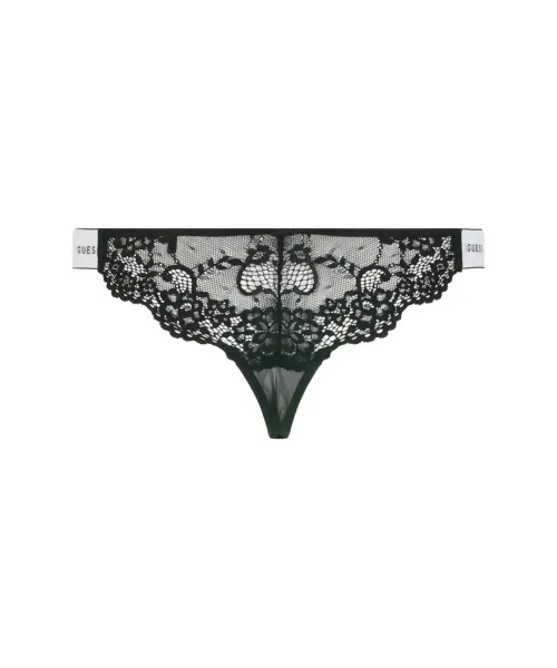String Guess Underwear  μαύρο