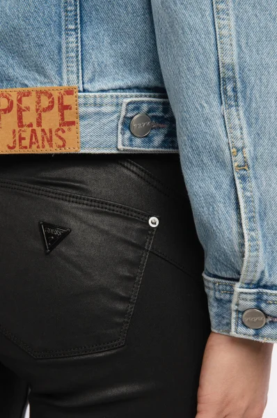 Μπουφάν jeans ROSE | Regular Fit Pepe Jeans London χρώμα του ουρανού