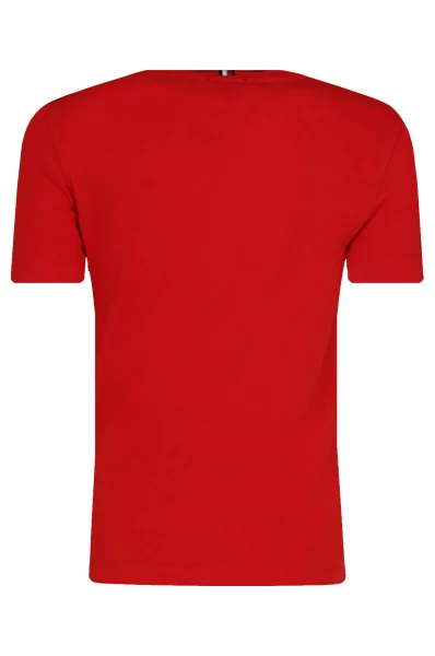 T-shirt ESSENTIAL | Regular Fit Tommy Hilfiger κόκκινο