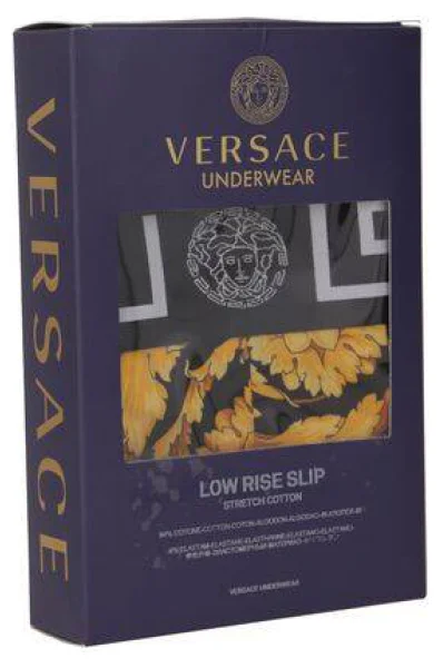 Slip Versace μαύρο
