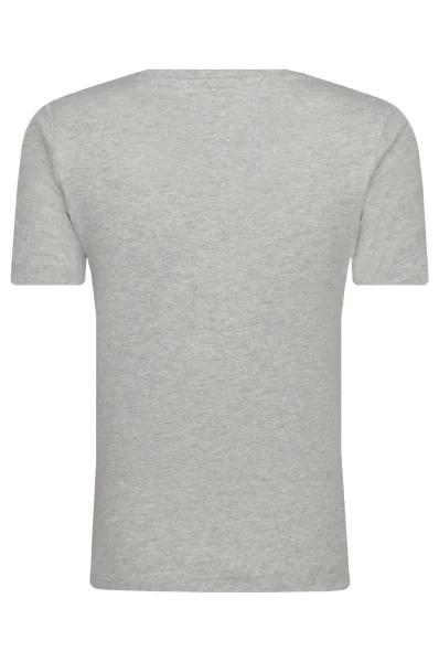 t-shirt | slim fit BOSS Kidswear γκρί