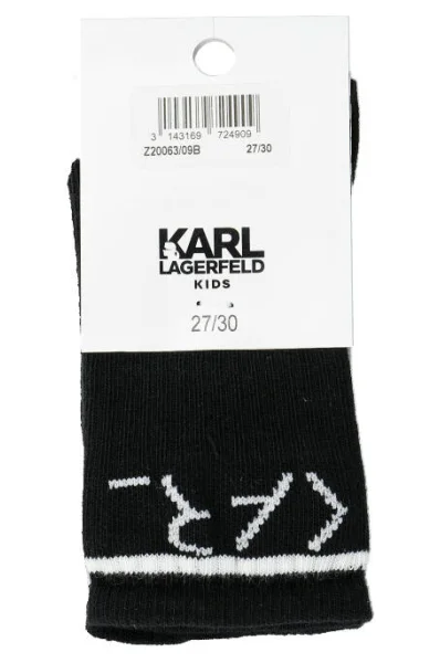 Κάλτσες Karl Lagerfeld Kids μαύρο