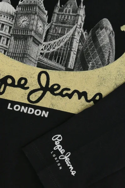 Longsleeve ANDREAS | Regular Fit Pepe Jeans London μαύρο