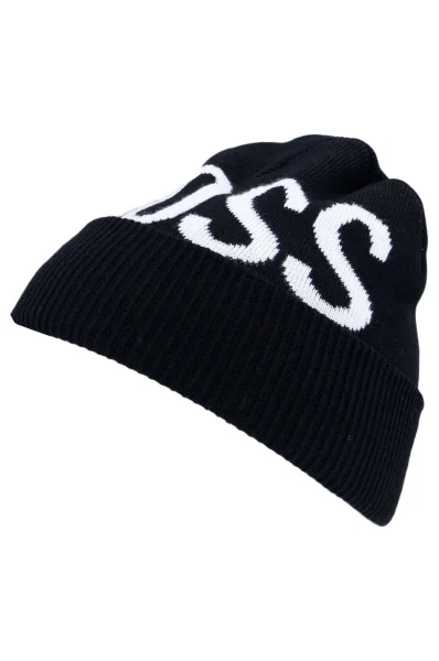 Καπέλο | με την προσθήκη μαλλιού BOSS Kidswear μαύρο