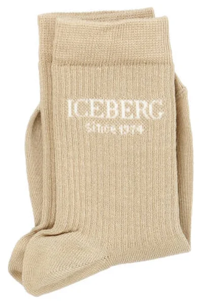 Κάλτσες Iceberg χρώμα καμήλας 