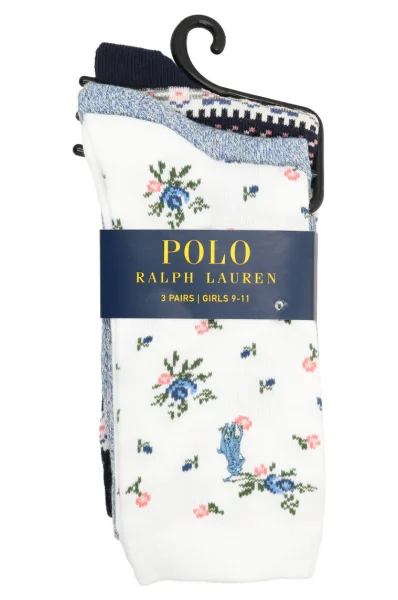 Κάλτσες 3 pack POLO RALPH LAUREN multicolor