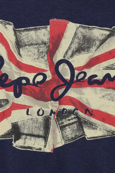 longsleeve flag logo jr | regular fit Pepe Jeans London ναυτικό μπλε