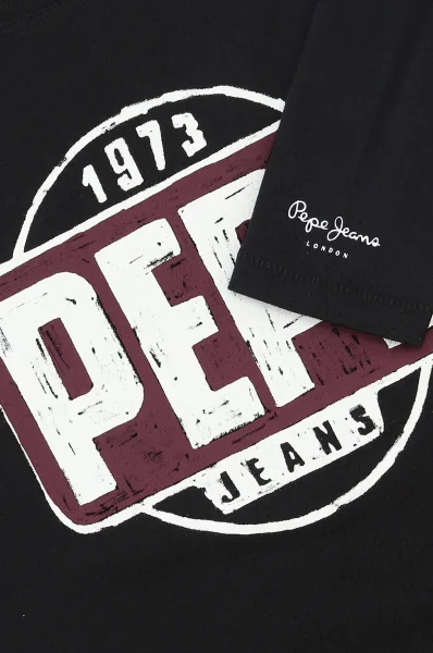 longsleeve berel | regular fit Pepe Jeans London μαύρο