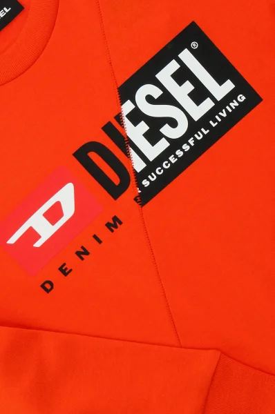 Longsleeve | Regular Fit Diesel πορτοκαλί