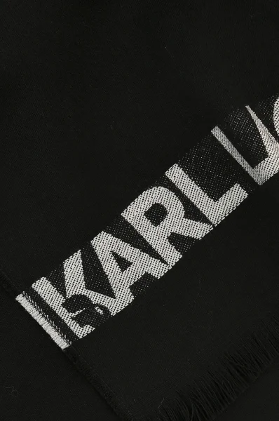 Κασκόλ | με την προσθήκη μαλλιού Karl Lagerfeld μαύρο