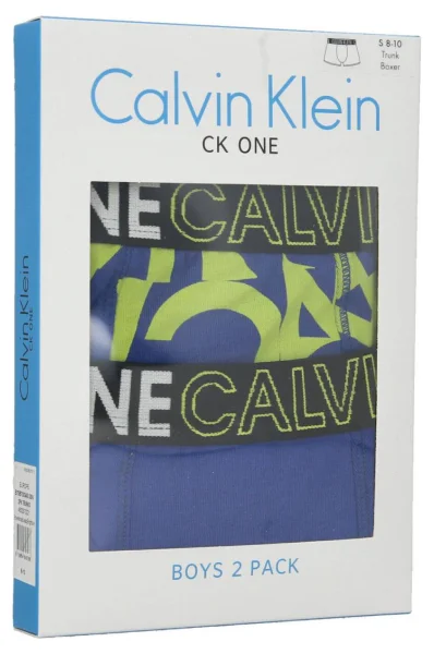 Boxer 2-pack Calvin Klein Underwear σκούρο μπλε 