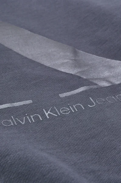Μπλούζα | Relaxed fit CALVIN KLEIN JEANS γραφίτη